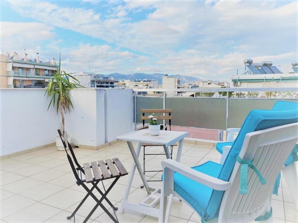 Konstantinou Apartment - Smart & Roof Top Terrace 雅典 外观 照片